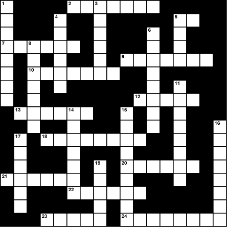 Crossword Puzzles on Marvel At Mathematics Printable Crossword