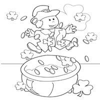 A Coloring Page to Treasure