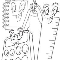 Super Supplies Coloring Page