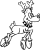 Mr. Rudolph Coloring Page
