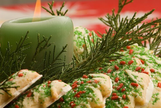 Sugar Cookies and Candle