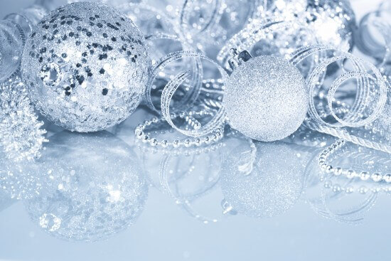 SilverChristmasDecorations