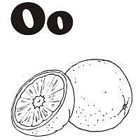 O is for Orange