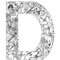 Animal and Plant Alphabet, Letter D
