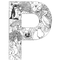 Animal and Plant Alphabet, Letter P