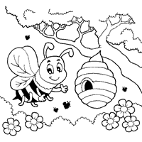 Buzzing Bee Hive