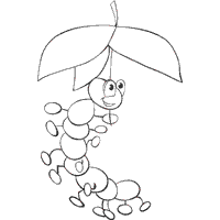 Caterpillar Umbrella