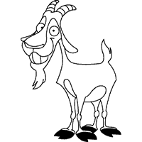 Cheerful Billy Goat