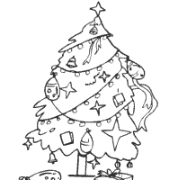 Christmas, Presents, Tree