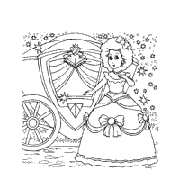 Cinderella with Carriage