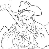 Cowboy » Coloring Pages » Surfnetkids