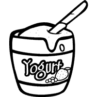 Download Creamy Yogurt » Coloring Pages » Surfnetkids