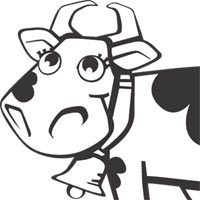 Dairy Cow » Coloring Pages » Surfnetkids