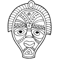 Decorated Mask