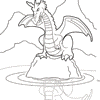 Dragon in Water