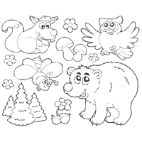 Forest Creatures