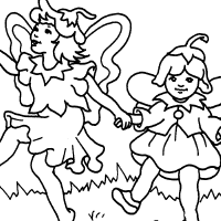 Four Dancing Fairies