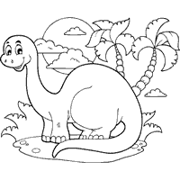 Happy Apatosaurus