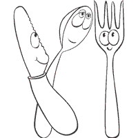 Knife, Spoon, Fork
