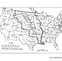 Louisiana Purchase Map