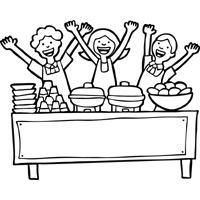 Lunch Ladies » Coloring Pages » Surfnetkids