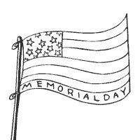 Memorial Day Flag