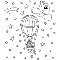 Night Time Balloon Ride