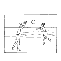 Playing Beachball