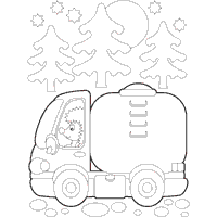 Porcupine Truck Driver