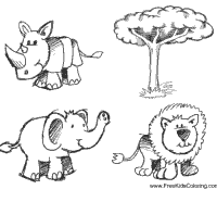 Safari Doodles