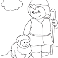 Sheep with Person