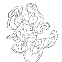 Shy Mermaid