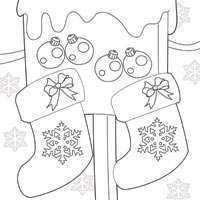 Snowflake Stockings