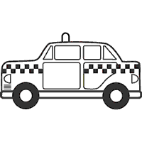 Download Taxi Cab » Coloring Pages » Surfnetkids