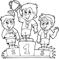 free printable summer olympic coloring pages