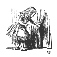 Alice Finds the Tiny Door