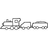 Toy Train » Coloring Pages » Surfnetkids