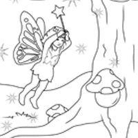 Fairy and Tree