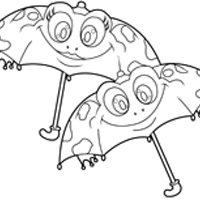 Two Umbrellas