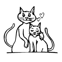 Valentine’s Day, Cats in Love