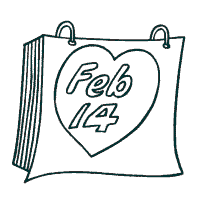 Valentine’s Day, February 14