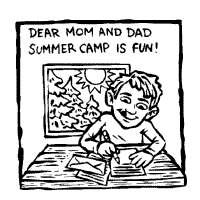 Writing Home From Camp
