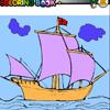 Pirate Ship Coloring