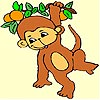 Cute Monkey Coloring