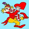 Funny Clown Coloring