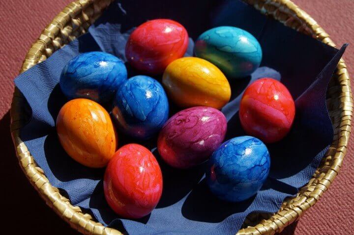 Painting Wooden Eggs