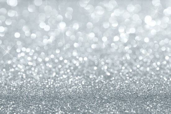 Silver Glitter Background