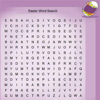 Easter Word Search Puzzle