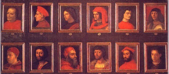 The Medici family (Bronzino atelier)