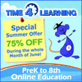 75% off Time 4 Learning